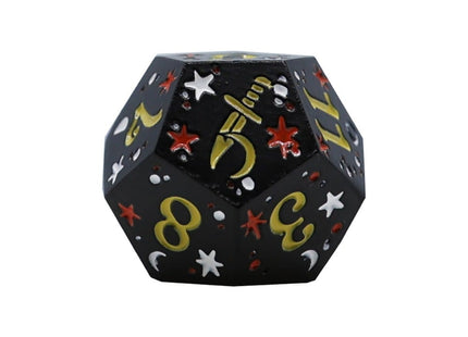 Gamers Guild AZ Let's Play Games LPG Dice: Rogue RPG Set - Black/Yellow (Pre-Order) AGD