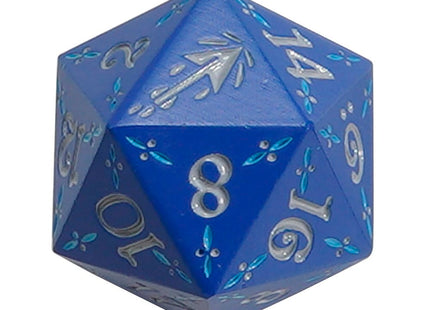 Gamers Guild AZ Let's Play Games LPG Dice: Rogue RPG Set - Blue/Silver (Pre-Order) AGD