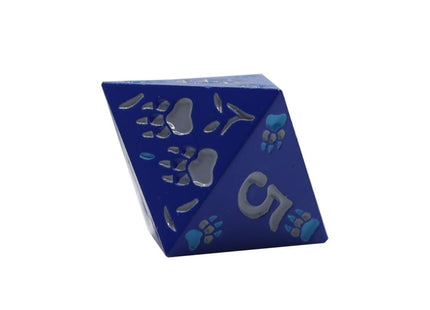 Gamers Guild AZ Let's Play Games LPG Dice: Rogue RPG Set - Blue/Silver (Pre-Order) AGD