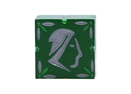 Gamers Guild AZ Let's Play Games LPG Dice: Rogue RPG Set - Green/Silver (Pre-Order) AGD
