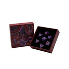 Gamers Guild AZ Let's Play Games LPG Dice: Rogue RPG Set - Purple/Red (Pre-Order) AGD