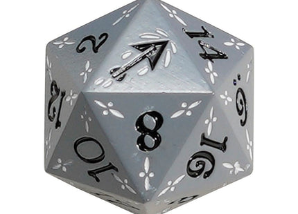 Gamers Guild AZ Let's Play Games LPG Dice: Rogue RPG Set - Silver/Black (Pre-Order) AGD