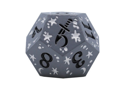 Gamers Guild AZ Let's Play Games LPG Dice: Rogue RPG Set - Silver/Black (Pre-Order) AGD