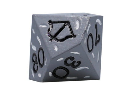 Gamers Guild AZ Let's Play Games LPG Dice: Rogue RPG Set - Silver/Black (Pre-Order) AGD