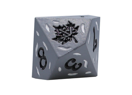 Gamers Guild AZ Let's Play Games LPG Dice: Rogue RPG Set - Silver/Black (Pre-Order) AGD