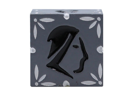 Gamers Guild AZ Let's Play Games LPG Dice: Rogue RPG Set - Silver/Black (Pre-Order) AGD
