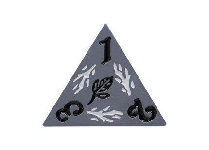 Gamers Guild AZ Let's Play Games LPG Dice: Rogue RPG Set - Silver/Black (Pre-Order) AGD