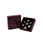 Gamers Guild AZ Let's Play Games LPG Dice: Warrior RPG Set - Gold/Blue (Pre-Order) AGD