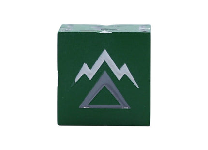 Gamers Guild AZ Let's Play Games LPG Dice: Warrior RPG Set - Green/Silver (Pre-Order) AGD