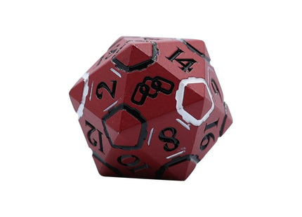 Gamers Guild AZ Let's Play Games LPG Dice: Warrior RPG Set - Red/Black (Pre-Order) AGD