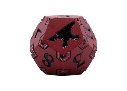 Gamers Guild AZ Let's Play Games LPG Dice: Warrior RPG Set - Red/Black (Pre-Order) AGD
