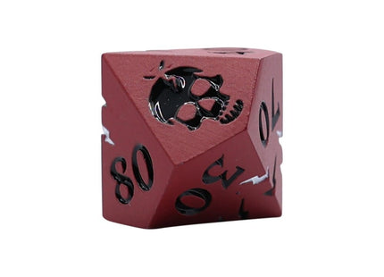 Gamers Guild AZ Let's Play Games LPG Dice: Warrior RPG Set - Red/Black (Pre-Order) AGD