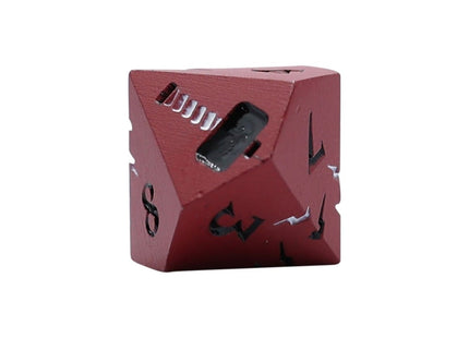 Gamers Guild AZ Let's Play Games LPG Dice: Warrior RPG Set - Red/Black (Pre-Order) AGD