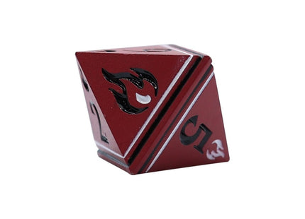 Gamers Guild AZ Let's Play Games LPG Dice: Warrior RPG Set - Red/Black (Pre-Order) AGD