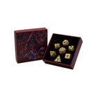 Gamers Guild AZ Let's Play Games LPG Dice: Warrior RPG Set - Yellow/Red (Pre-Order) AGD
