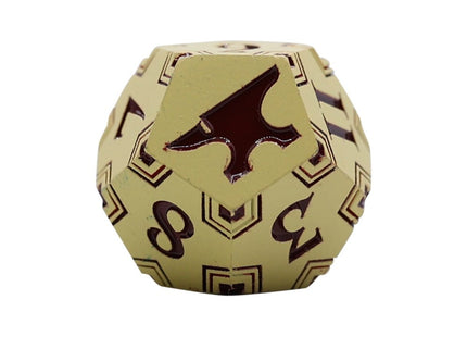 Gamers Guild AZ Let's Play Games LPG Dice: Warrior RPG Set - Yellow/Red (Pre-Order) AGD