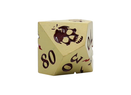Gamers Guild AZ Let's Play Games LPG Dice: Warrior RPG Set - Yellow/Red (Pre-Order) AGD