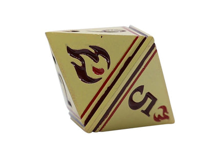 Gamers Guild AZ Let's Play Games LPG Dice: Warrior RPG Set - Yellow/Red (Pre-Order) AGD
