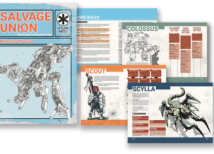 Gamers Guild AZ Leyline Press Salvage Union RPG: Core Rulebook (Pre-Order) GTS