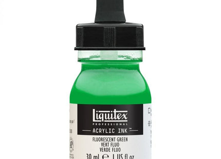 Gamers Guild AZ Liquitex Copy of Liquitex: Acrylic Ink - Fluorescent Green 30ml Discontinue