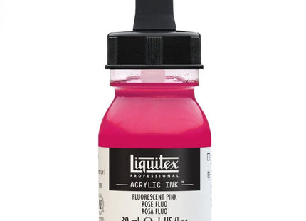 Gamers Guild AZ Liquitex Liquitex: Acrylic Ink - Fluorescent Pink 30ml Discontinue