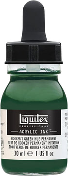 Gamers Guild AZ Liquitex Liquitex: Acrylic Ink - Hooker's Green Hue 30ml Discontinue