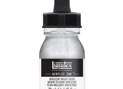 Gamers Guild AZ Liquitex Liquitex: Acrylic Ink - Iridescent Bright Silver 30ml Discontinue