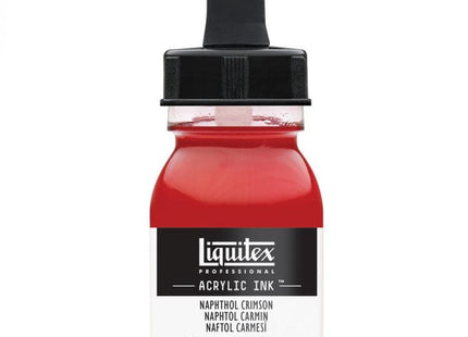 Gamers Guild AZ Liquitex Liquitex: Acrylic Ink - Naphthol Crimson 30ml Discontinue