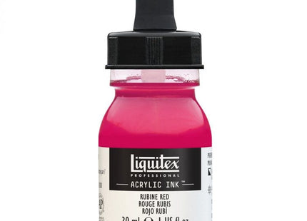 Gamers Guild AZ Liquitex Liquitex: Acrylic Ink - Rubine Red 30ml Discontinue