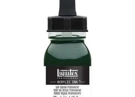 Gamers Guild AZ Liquitex Liquitex: Acrylic Ink - Sap Green Permanent 30ml SLS Arts
