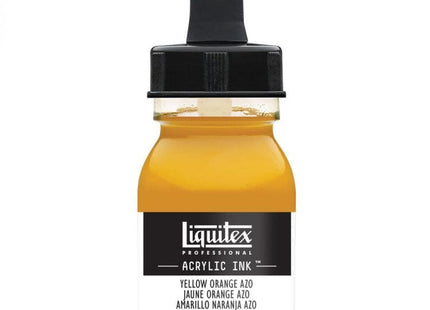 Gamers Guild AZ Liquitex Liquitex: Acrylic Ink - Yellow Orange Azo 30ml Discontinue