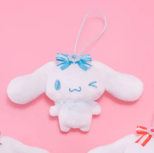 Gamers Guild AZ Little Buddy Furyu FR16179 Sanrio Cinnamoroll Senil-cake Mascot - Blue JBK International