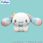 Gamers Guild AZ Little Buddy Furyu FR17177 Cinnamoroll Shell Pearl BIG Plush, 9.8