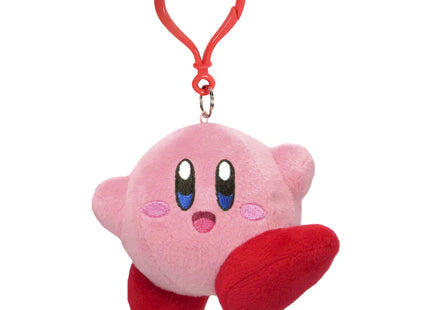 Gamers Guild AZ Little Buddy Kirby's Adventure: Kirby Jumping Pose Plush Dangler, 3.5" JBK International