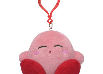 Gamers Guild AZ Little Buddy Kirby's Adventure: Kirby Sleeping Pose Plush Dangler, 3.5" JBK International