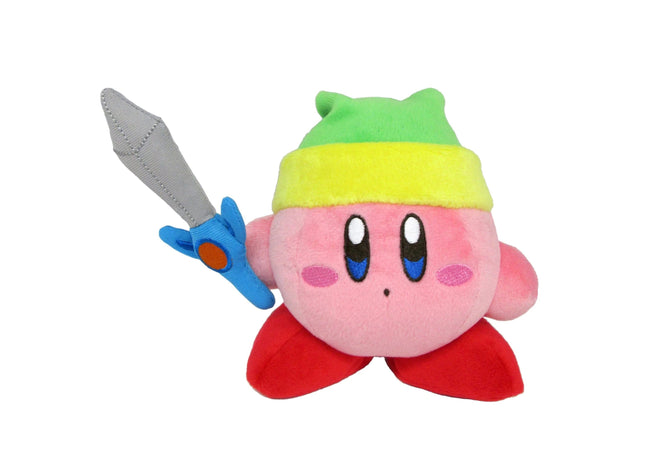 Gamers Guild AZ Little Buddy Little Buddy Kirby's Adventure All Star Collection Sword Kirby Plush, 6" JBK International