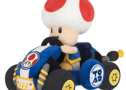Gamers Guild AZ Little Buddy Little Buddy Super Mario - Mario Kart World: Toad Plush, 9" JBK International