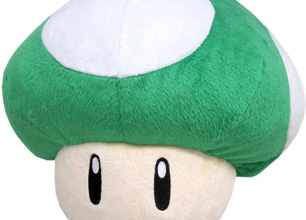 Gamers Guild AZ Little Buddy Little Buddy Super Mario Series 1UP Mushroom Pillow Cushion Plush, Extra Large 16.5" JBK International
