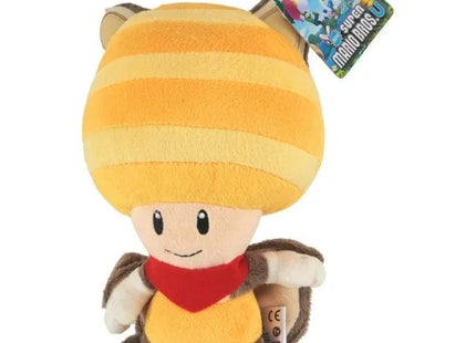 Gamers Guild AZ Little Buddy Little Buddy Super Mario Series Flying Squirrel Yellow Toad Plush, 9" JBK International