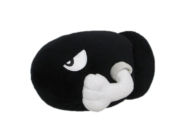 Gamers Guild AZ Little Buddy Super Mario Series: Bullet Bill Plush, 6" JBK International