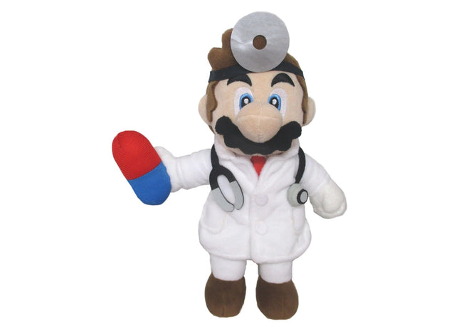 Gamers Guild AZ Little Buddy Super Mario Series: Dr. Mario Plush, 9" JBK International