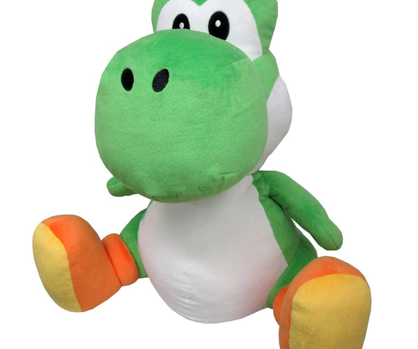 Super Mario Series: (Large) Green Yoshi Plush, 18-Inch – Gamers