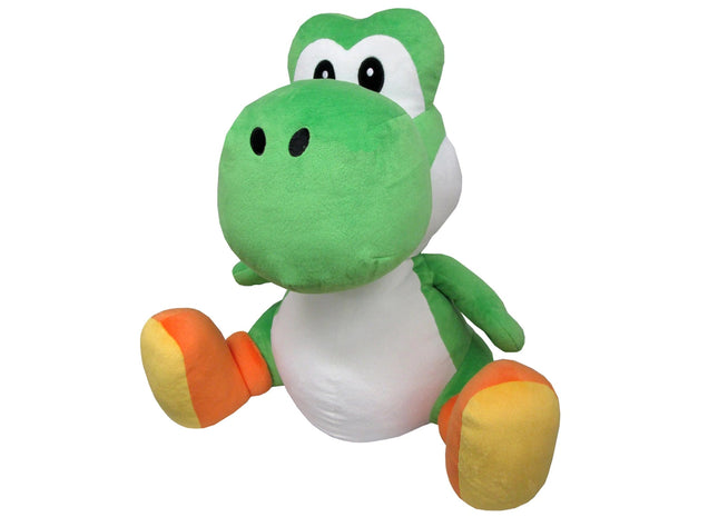 Gamers Guild AZ Little Buddy Super Mario Series: (Large) Green Yoshi Plush, 18" JBK International