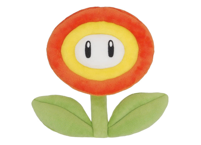 Gamers Guild AZ Little Buddy Super Mario Series: Little Buddy Super Mario All Star Collection Fire Flower Plush, 7" JBK International