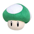 Gamers Guild AZ Little Buddy Super Mario Series: Little Buddy Super Mario All Star Collection Green 1-Up Mushroom Plush, 11