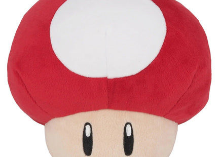 Gamers Guild AZ Little Buddy Super Mario Series: Little Buddy Super Mario All Star Collection Red Super Mushroom Plush, 6" JBK International