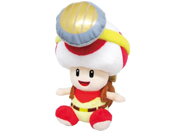 Gamers Guild AZ Little Buddy Super Mario Series: Little Buddy Super Mario Series Captain Toad Sitting Plush, 6.5" JBK International