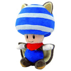 Gamers Guild AZ Little Buddy Super Mario Series: Little Buddy Super Mario Series Flying Squirrel Blue Toad Plush, 9