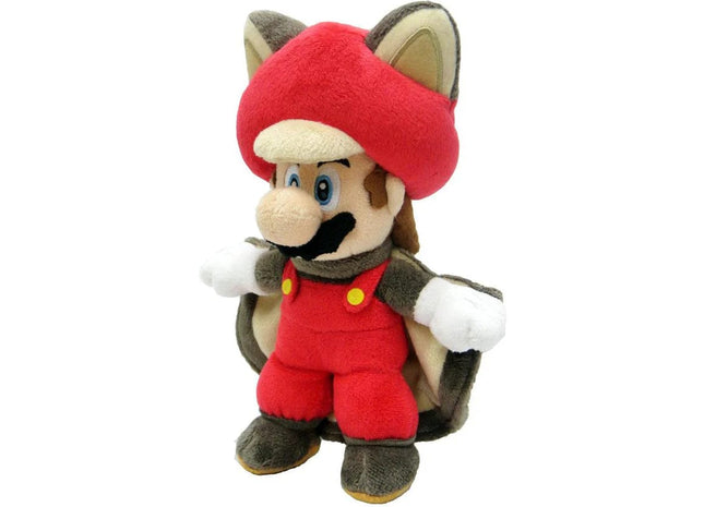 Gamers Guild AZ Little Buddy Super Mario Series: Little Buddy Super Mario Series Flying Squirrel Mario Plush, 9" JBK International