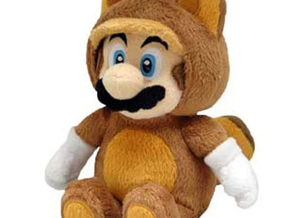 Gamers Guild AZ Little Buddy Super Mario Series: Little Buddy Super Mario Series Tanooki Raccoon Mario Plush, 9" JBK International